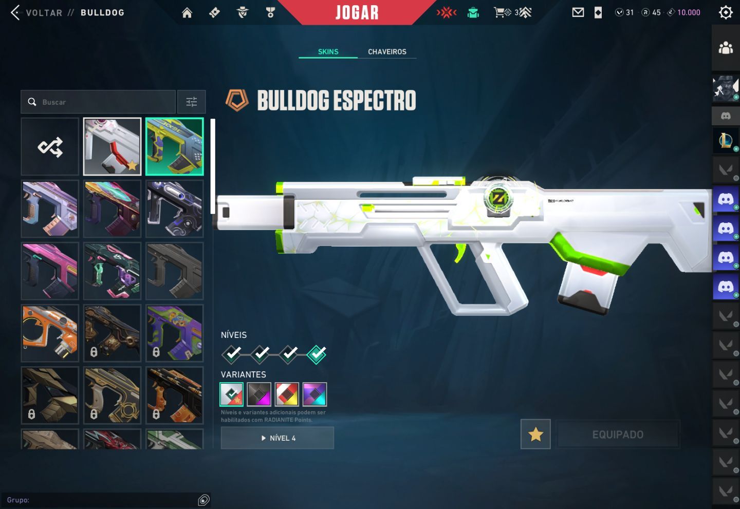 Conta Valorant Champions 2022 e 2023, Pacote Arcane 2.0 + 2700 Gastos.