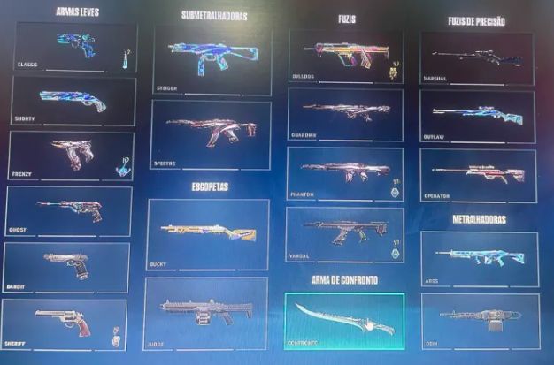 Conta VALORANT com skin de arcane