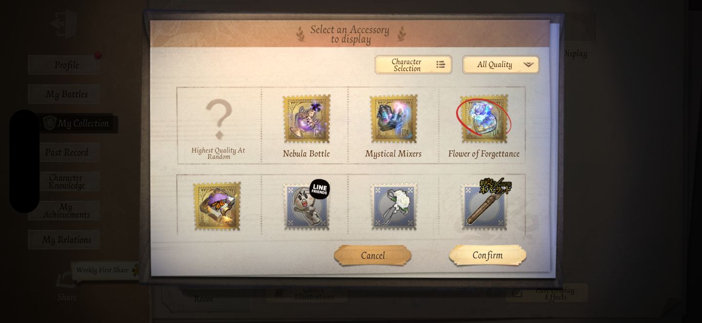 CONTA IDENTITY V FRAGILE