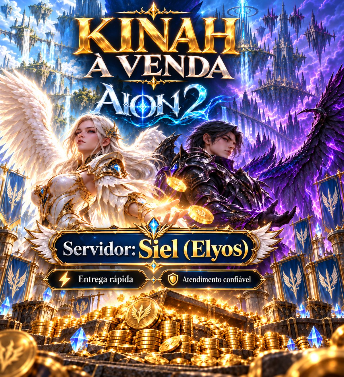 Venda de Kinah Servidor Siel (Elyos)