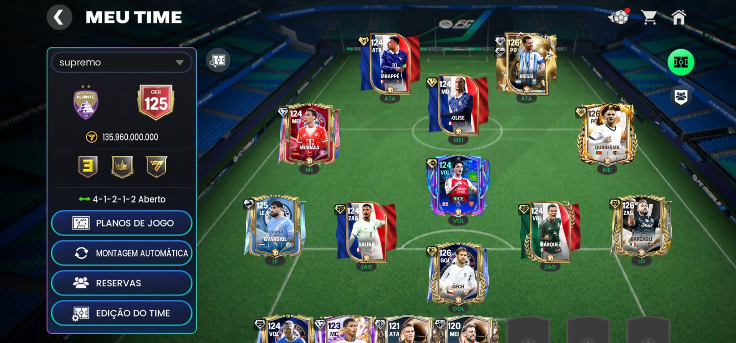 Vendendo conta top de fc mobile/antiga