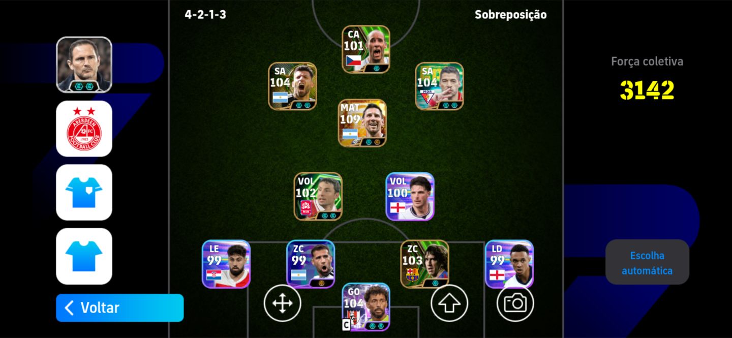 CONTA eFOOTBALL BRABA COM MESSI 111