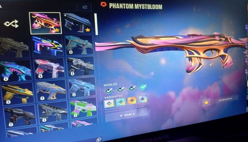 CONTA DE VALORANT - atual dima 2! peak no ascendente 2 - skins rosinhas e fofis