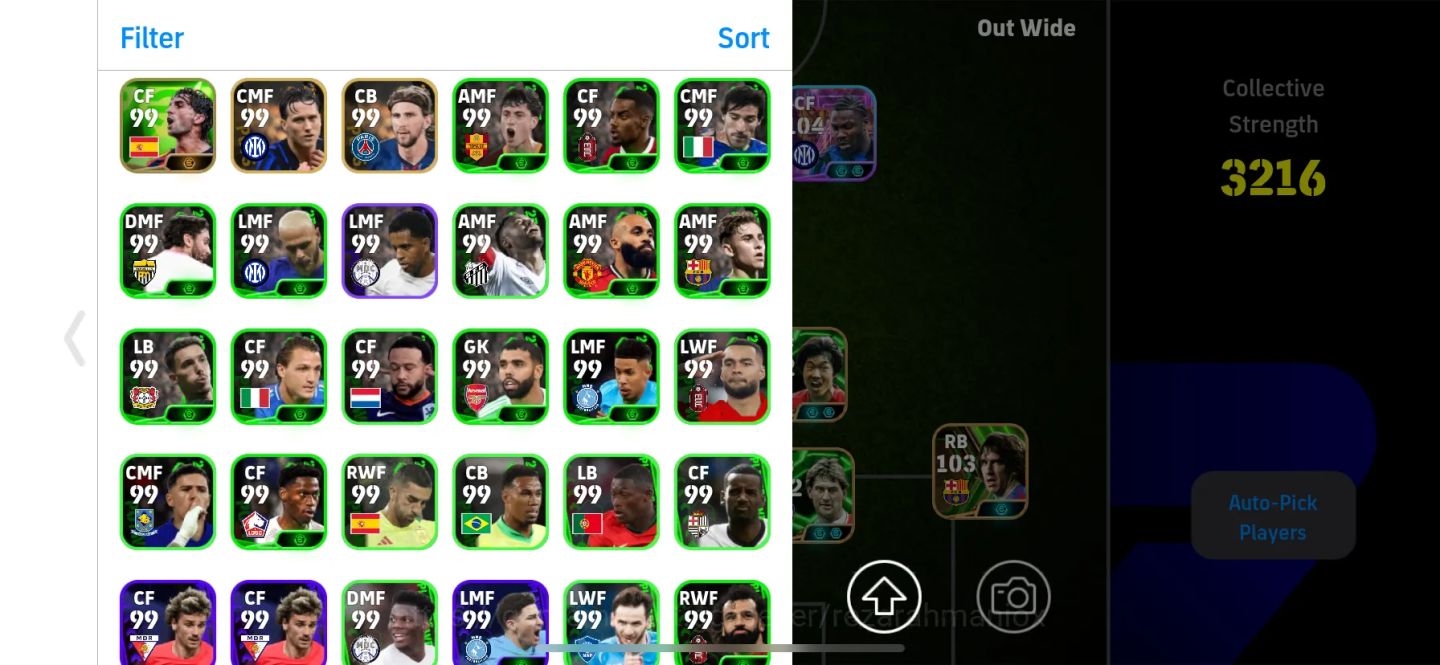 EFOOTBALL 3216 FC | GULLIT 106 | MATTHÄUS 105/MAKAAY 105/KAHN 105/VAN BASTEN 105