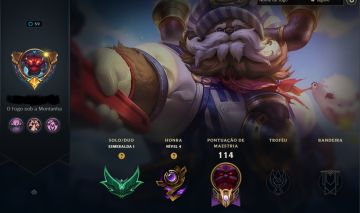 (Apenas LOL) Conta lvl 60 mmr Dima 3 (Atualmente esm 1 por inatividade)