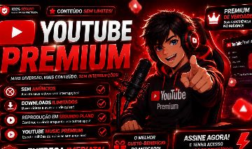 YOUTUBE PREMIUM OFICIAL EXPERIÊNCIA COMPLETA