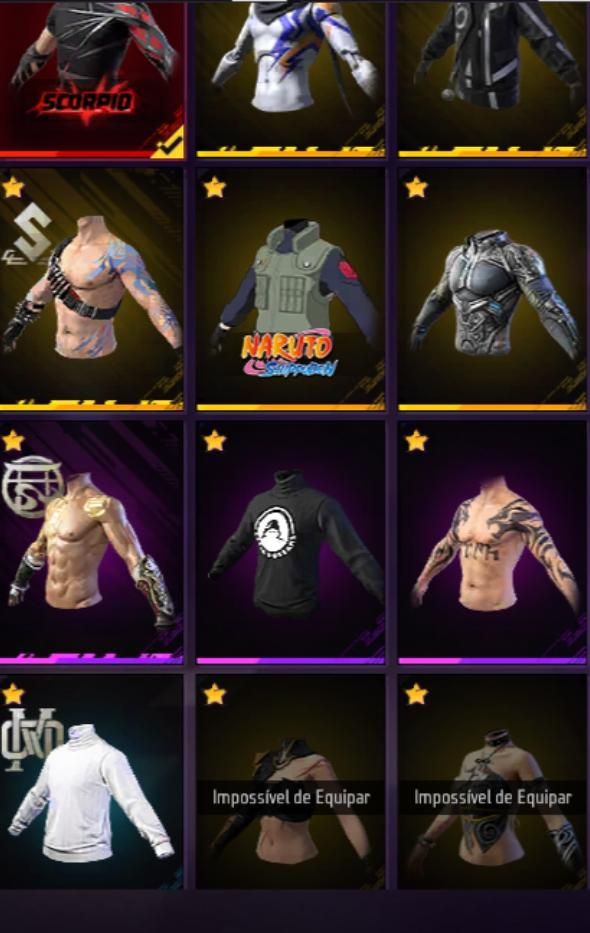 Conta Free fire (PRIME 7)