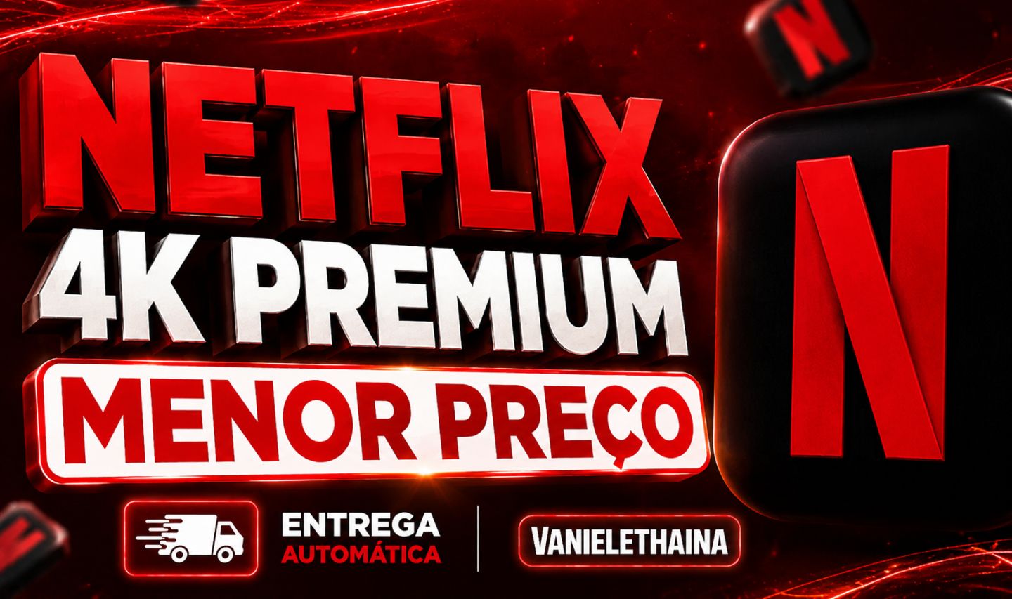 NETFLIX 4K - TELA PRIVADA EXCLUSIVA POR 30 DIAS | ENTREGA AUTOMÁTICA