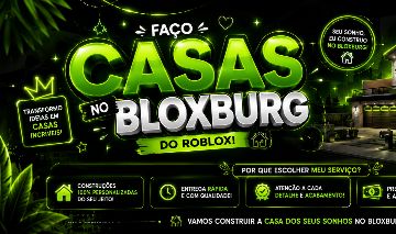 [ MEGA PROMOÇÃO ] FAÇO CASAS INCRÍVEIS NO BLOXBURG (RÁPIDO E BARATO)