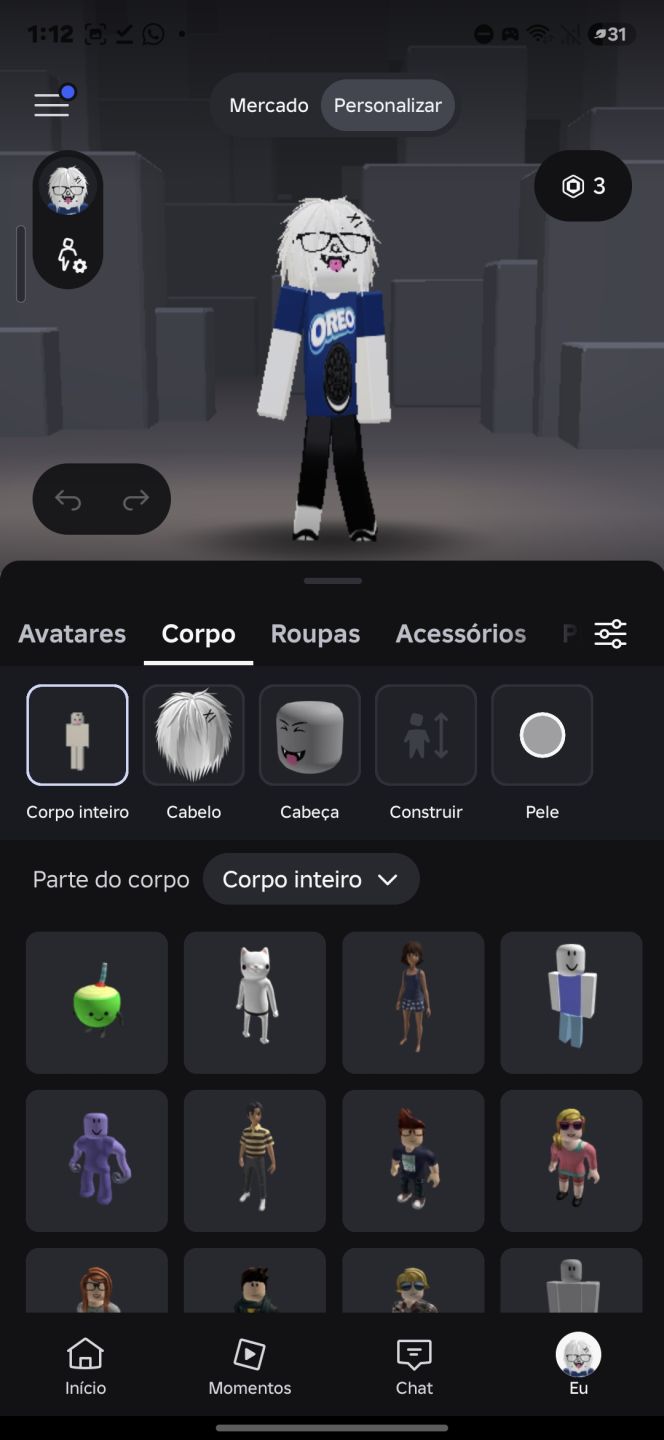 Conta de Roblox - 7k de robux gastos | Focada em skins masculinas