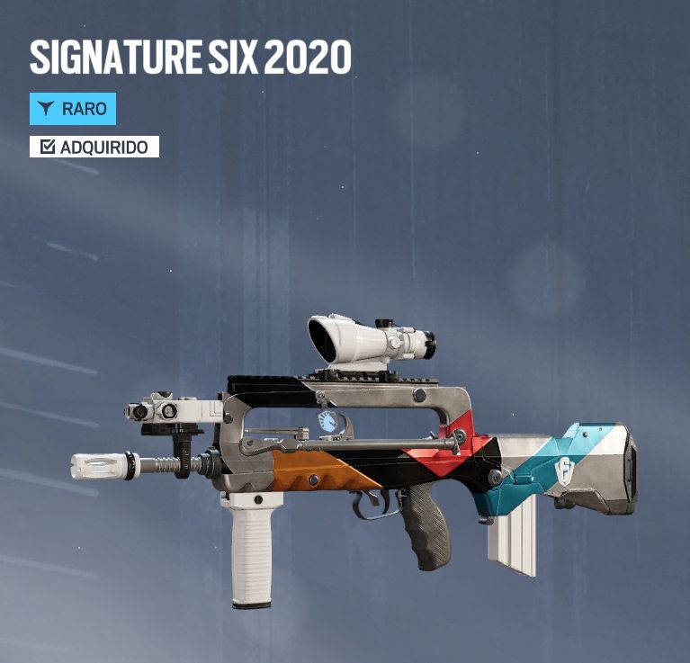 Conta R6 - 20+ Elites, Signature Six 2020, six'19, e muito mais