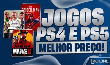 CONTAS DE JOGOS PS4/PS5 - PRIMARIA E SECUNDARIA - MELHORES PREÇOS!