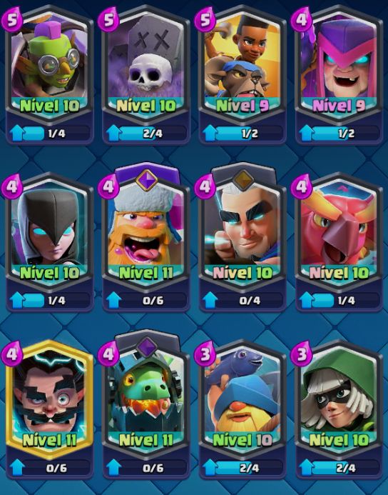 Conta Full Acesso ( CLASH ROYALE 9 ANOS)