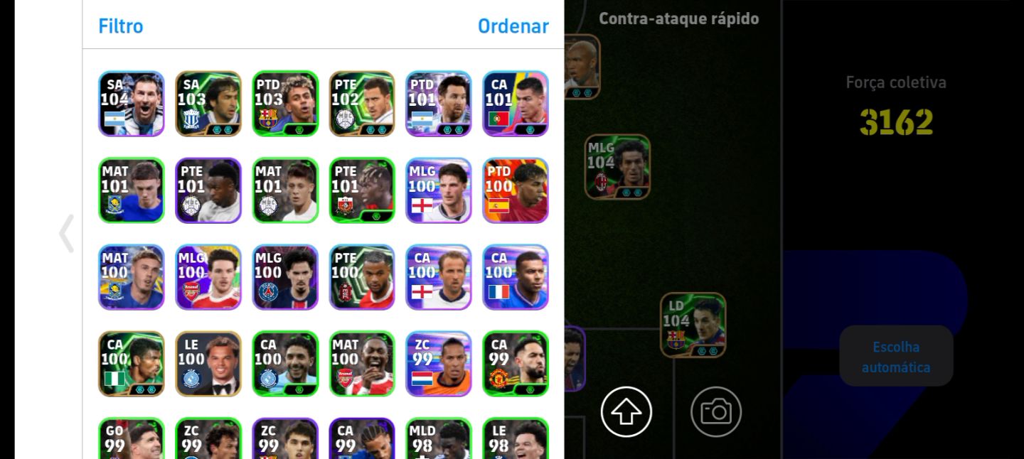 CONTA EFOOTBALL RARA!!!!!!!