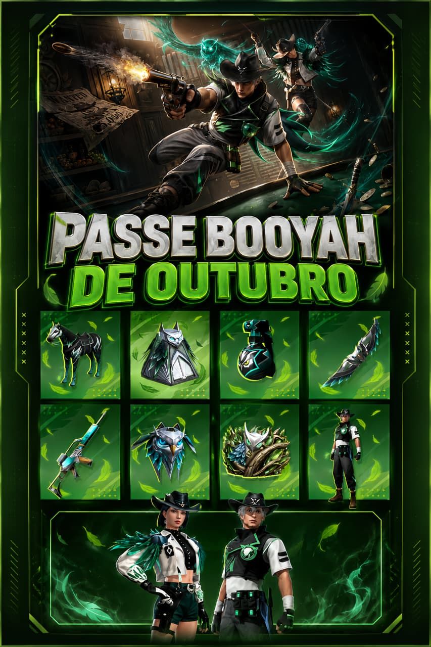 PASSE BOOYAH DE OUTUBRO