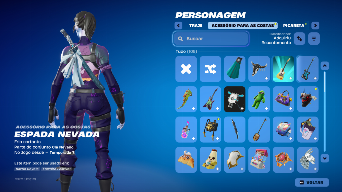 Conta de Fortnite e Fortnite SALVE O MUNDO + conta da Epic com jogos pegos