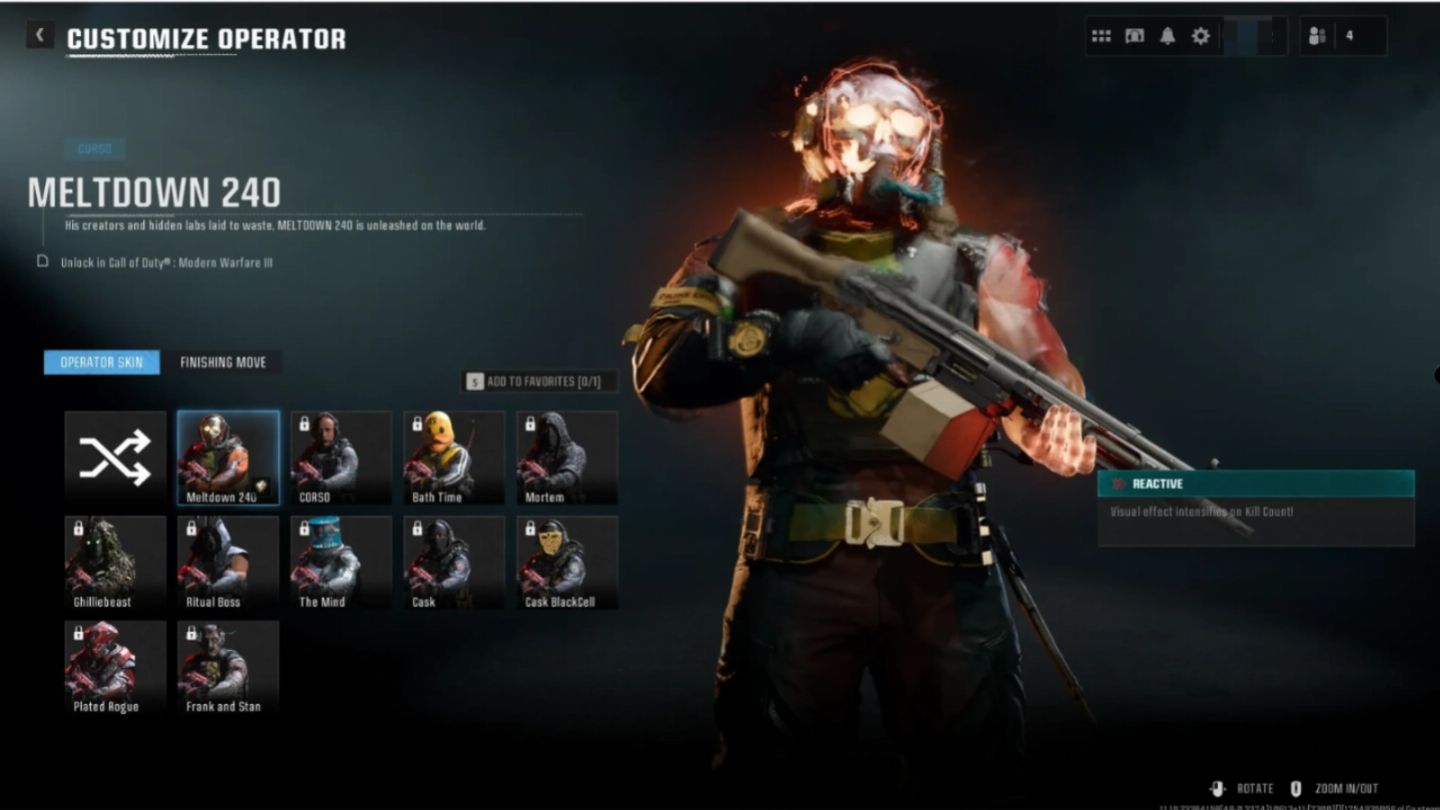 Contas Com Nuke Skin + Singularity Warzone BO7