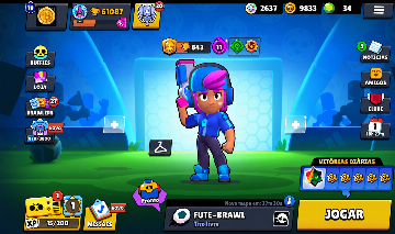 MEU MELHOR ANÚNCIO! CONTA COM SHELLY ESTELAR E MAIS DE 370 SKINS!