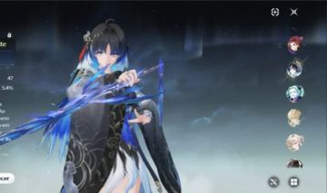 Conta Level 48 - Luuk+arma, Yangyang+arma, Lynae, Rebeca, Jinhsi+arma, Zezhi e +