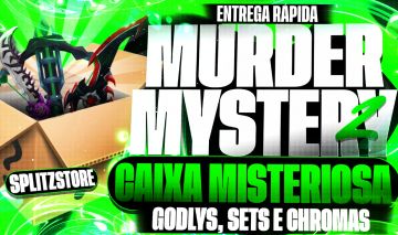 PROMOÇÃO CAIXA MISTERIOSA + BRINDE - MURDER MYSTERY 2 | GODLYS | SETS | PETS MM2