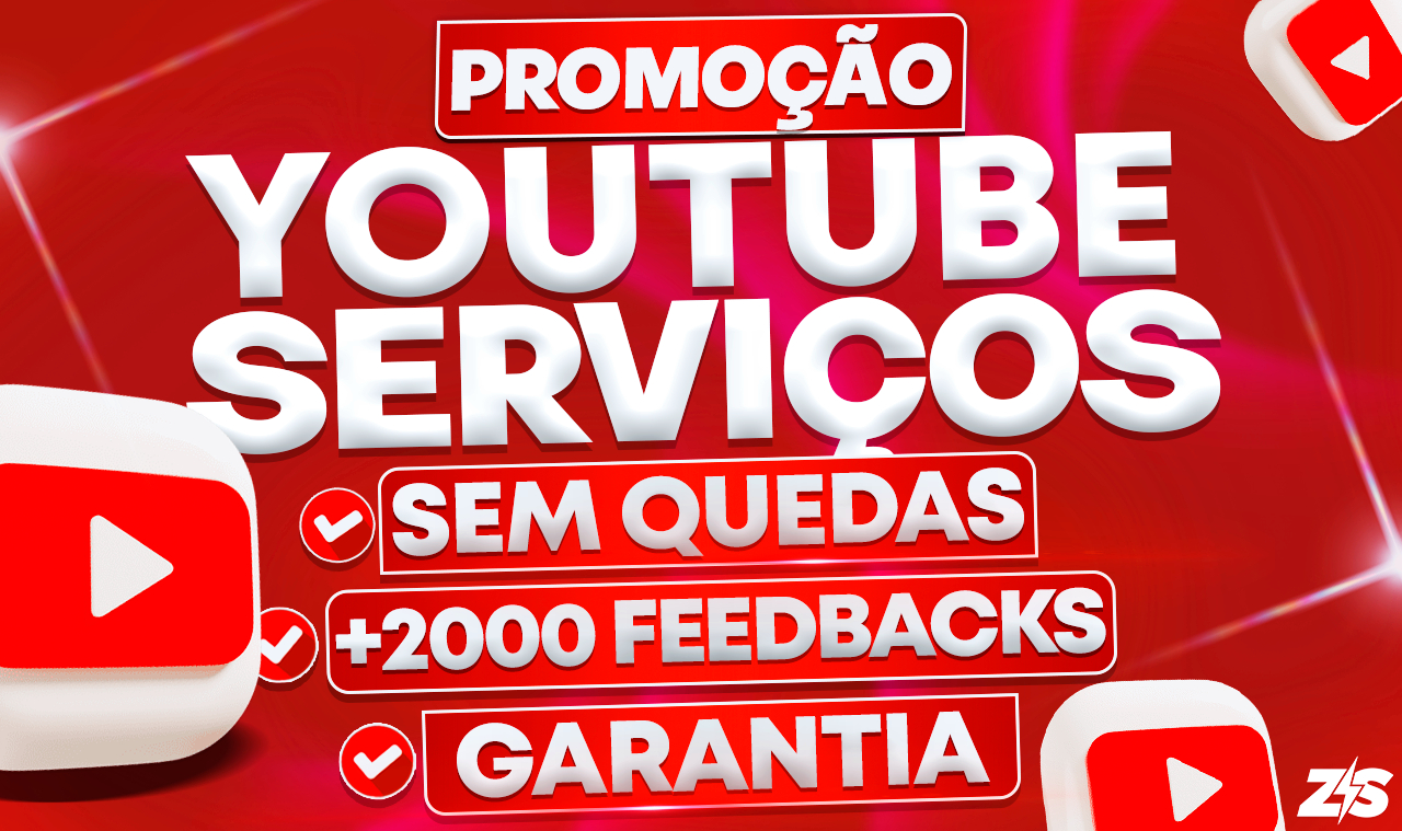 YouTube Serviços | Inscritos, curtidas e visualizações MUITO BARATO!