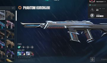 Conta valorant com skin kuronami