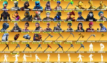CONTA RARA COM + 1000 SKINS