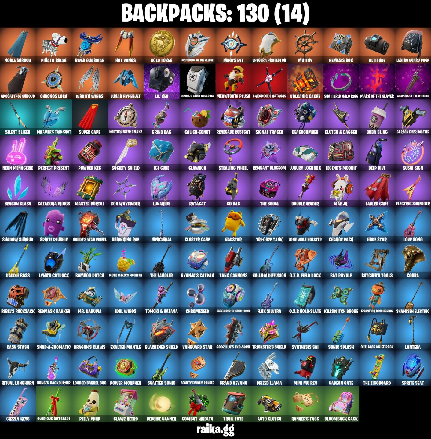 68 skins EON, OG STW 2,8k VBucks disponivel pra uso