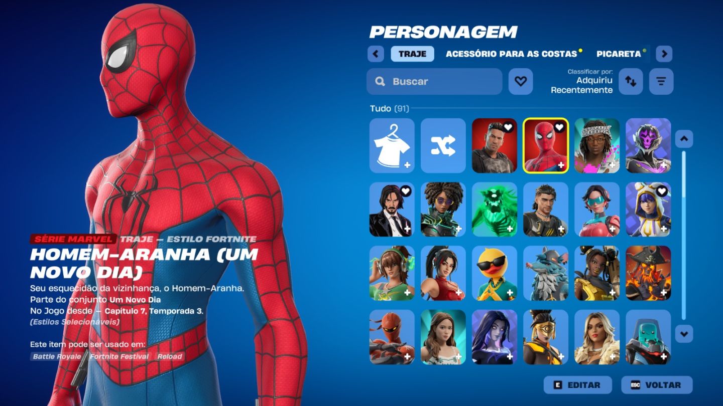 CONTA DE FORTNITE COM 89 SKINS | The Punisher | PROMOÇÃO!