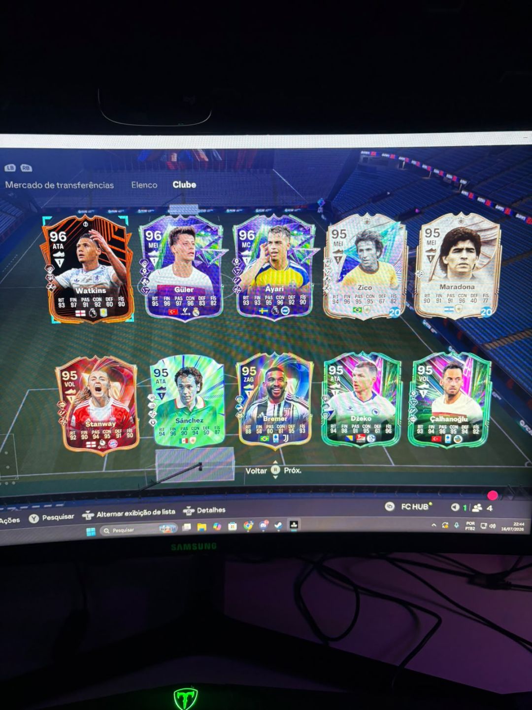 CONTA SUPER META EA FC 26 - COM RONALDO 97 E CRUYFF 97 - STEAM
