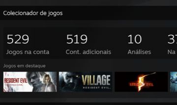 CONTA STEAM MAIS DE 529 JOGOS, 7 ANOS DE CONTA, LV 90