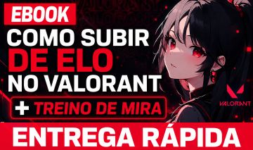 [ PROMOÇÃO 90% SÓ HOJE] GUIA COMO SUBIR DE ELO NO VALORANT + TREINO DE MIRA
