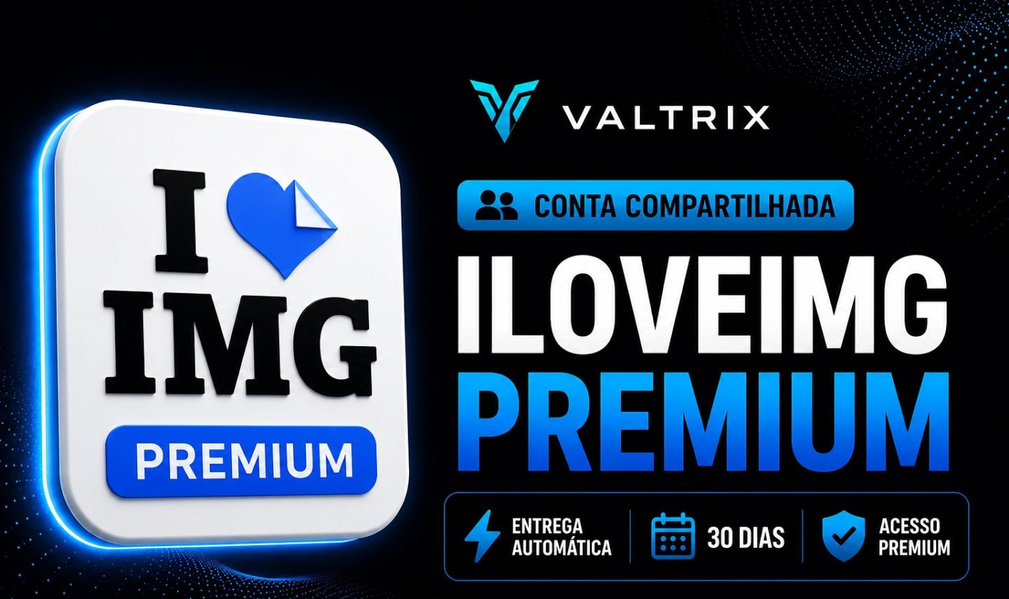 ILoveIMG Premium | 30 Dias | Conta Compartilhada | Entrega Automática