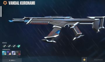 CONTA VALORANT MUITAS SKINS, VANDAL, PHANTOM, GUARDIAN, OPERATOR E GHOST