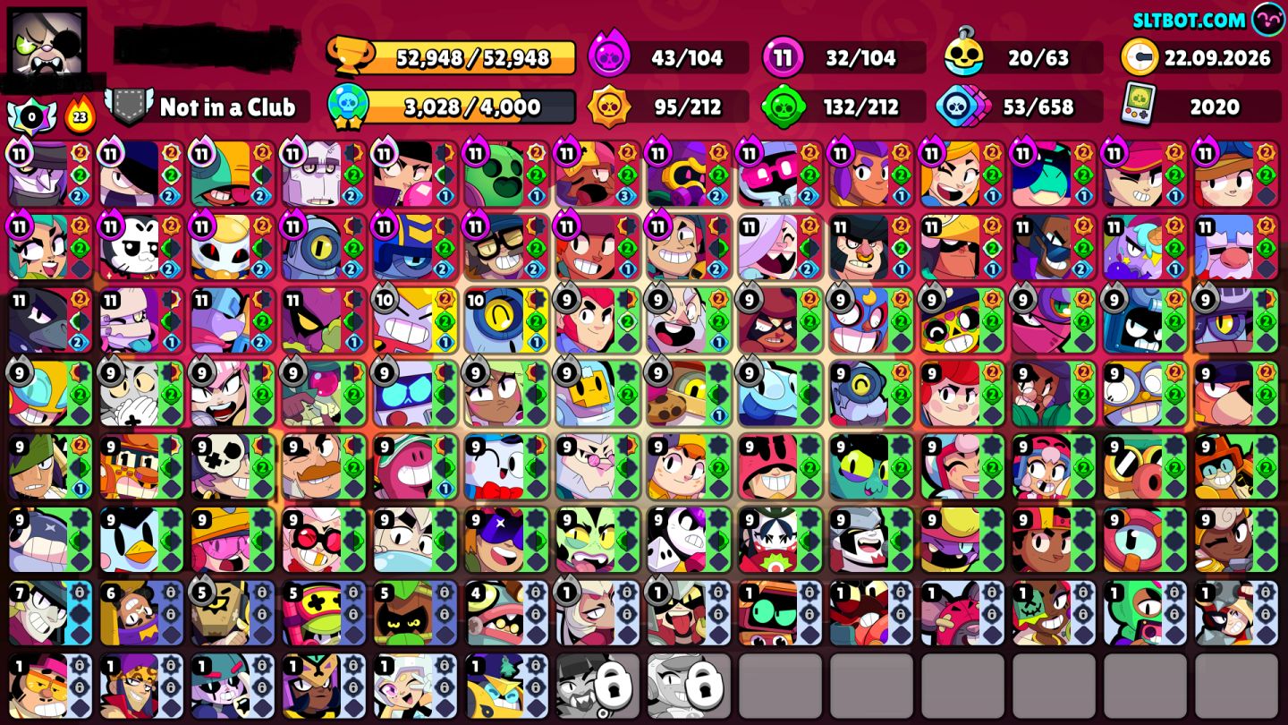 CONTA BRAWL STARS | 52K+ TROFÉUS | VÁRIOS BRAWLERS LVL 11 |CONTA 2020