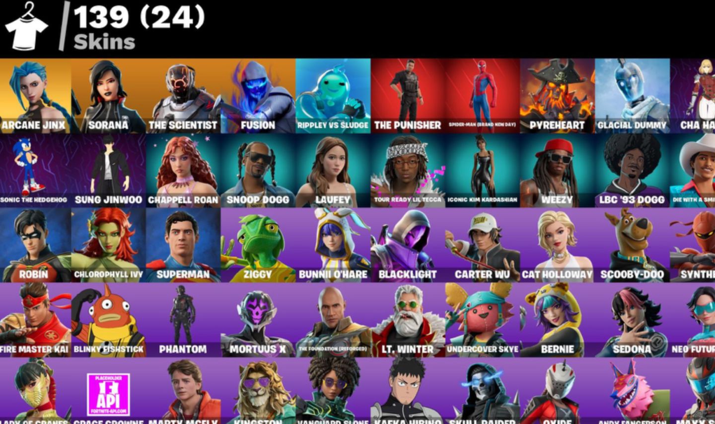 CONTA FORTNITE: FULL ACESSO COM MUITAS SKINS RARAS