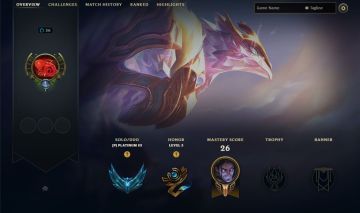 PLATINA 3 | MMR ALTO | APENAS 1 JOGO | 22.1K EA | 31 CAMPEÕES [FULL ACESSO]