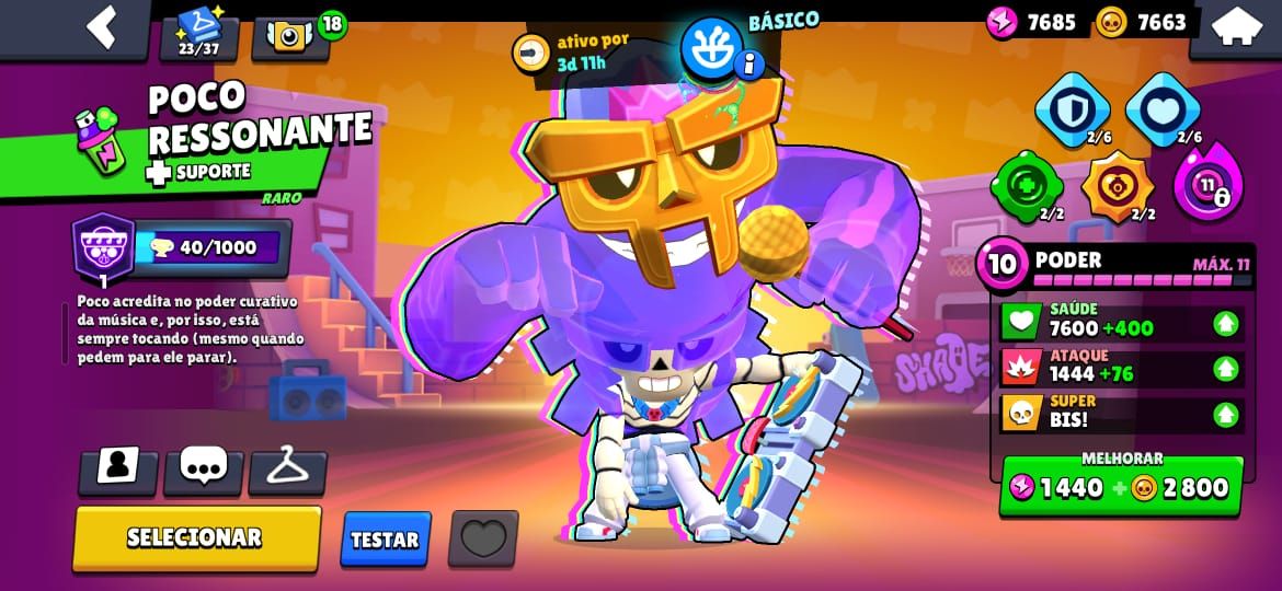 CONTA BRAWL STARS | 84.000 TROFÉUS | COLEÇÃO ABSURDA. 105 | 105 Brawlers