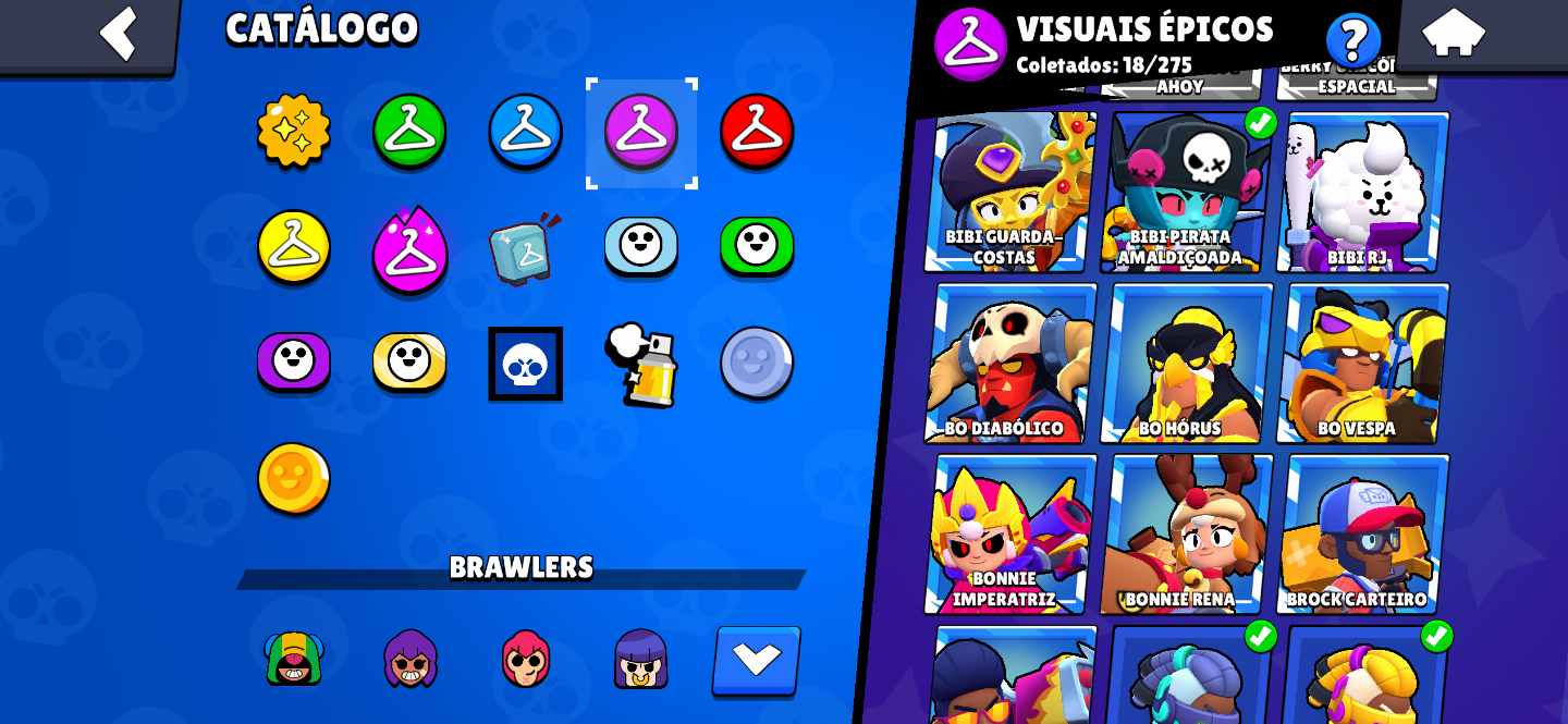 CONTA DE BRAWL STARS 53/103 BRAW (TODOS OS DADOS TROCAVEIS, ACEITO OFERTAS BOAS)