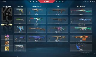 Conta com skins Valorant, Ancifogo, glitchpop e muito MAIS
