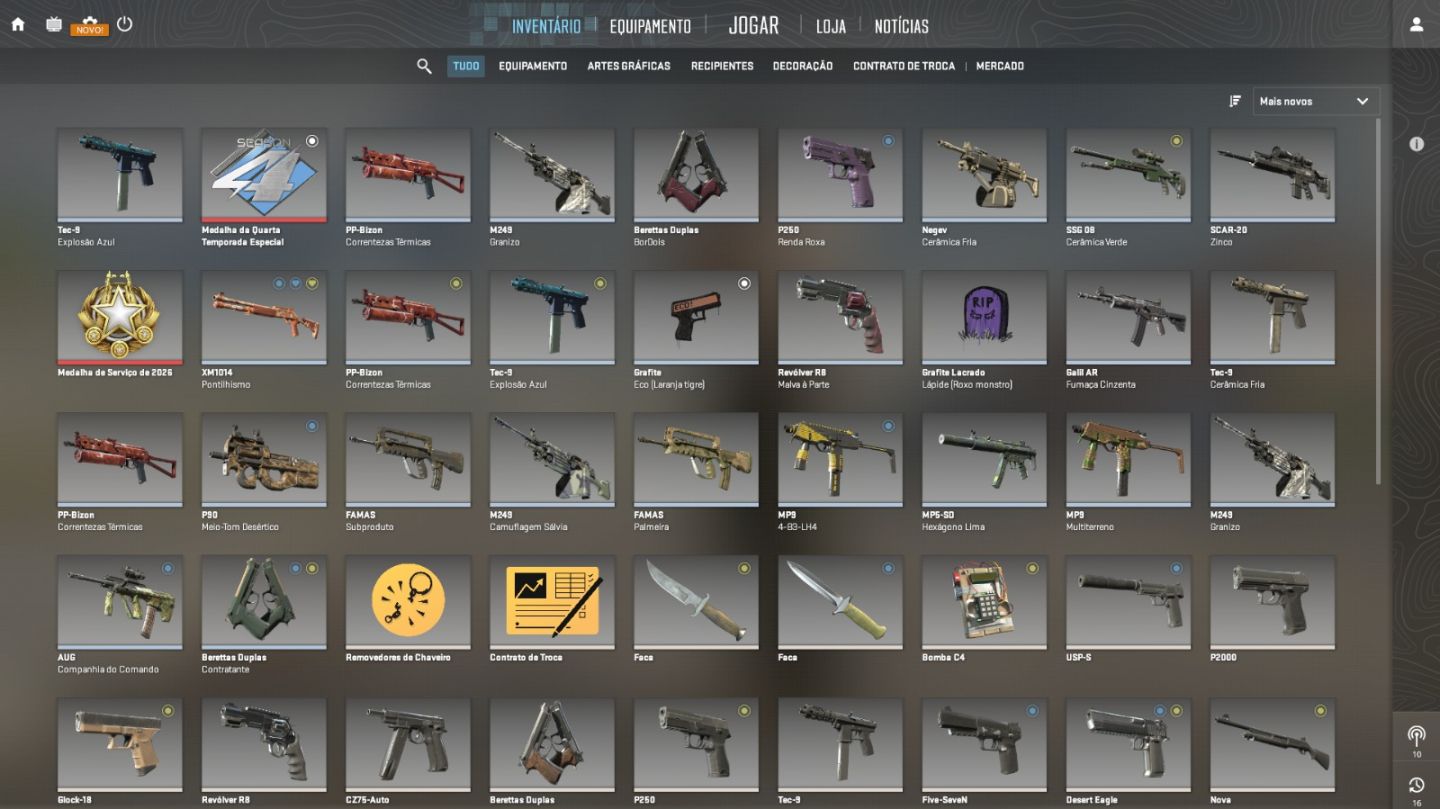 CONTAS DE CS2 PRIME + PREMIER LIBERADO