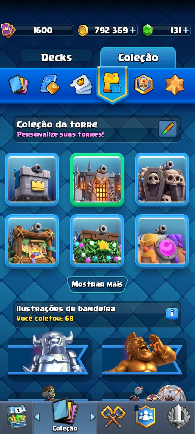 Clash Royale 10k de troféu