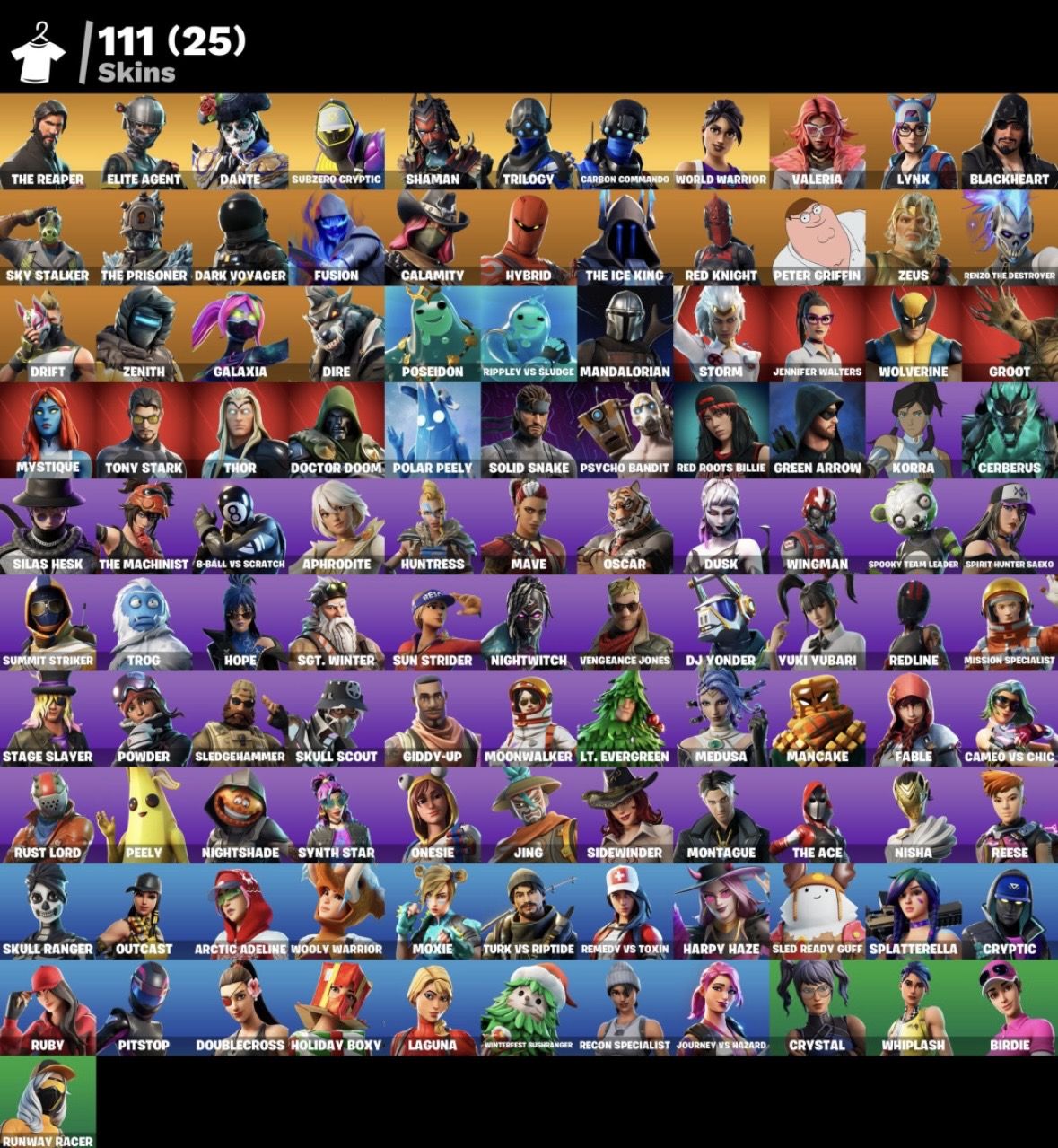 PSN Nv 227 + Fortnite OG (111 Skins | Minty, Reaper, World Warrior) + FC26/GT7 +