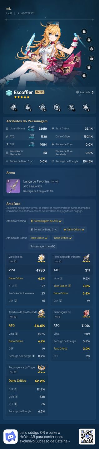 CONTA DE GENSHIN PREÇO DESAPEGO SUPER BARATA