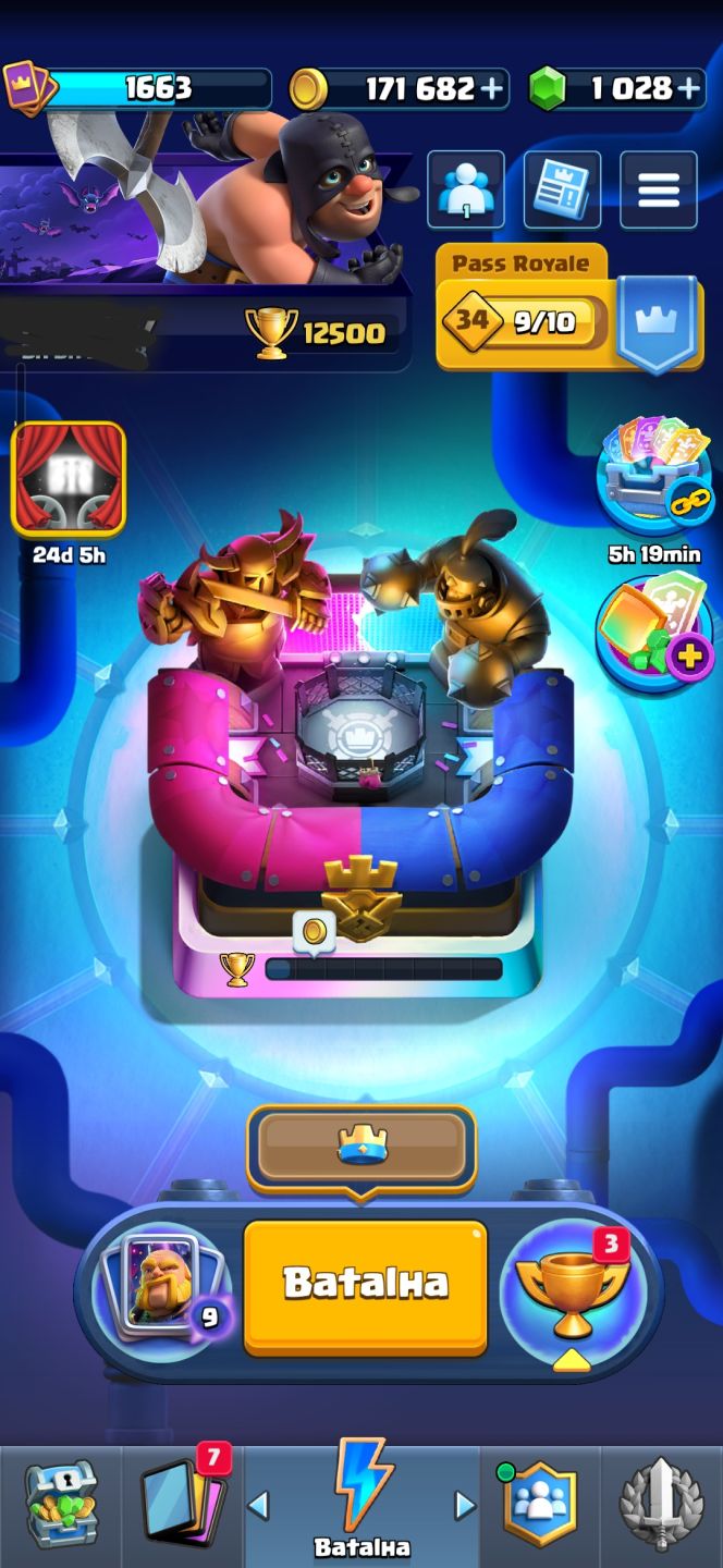 CONTA CLASH ROYALE COM TODAS AS CARTAS - VÁRIAS EVOLUÇÕES! E COM 9 ANOS DE JOGO!