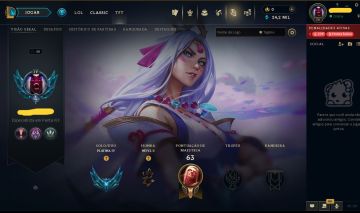 (UPADA À MÃO) CONTA SMURF - PLATINA 4 - 24,2K EA - SKINS - 100% SEGURA