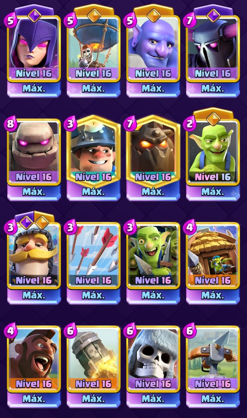 CONTA DE CLASH ROYALE 2026.6