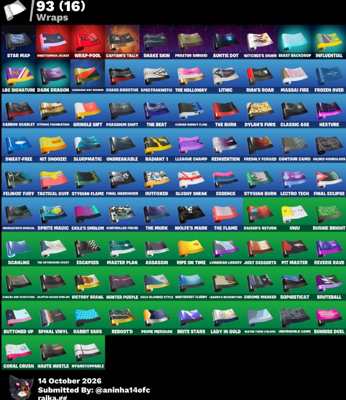 CONTA FORTNITE TRYHARD 134 SKINS