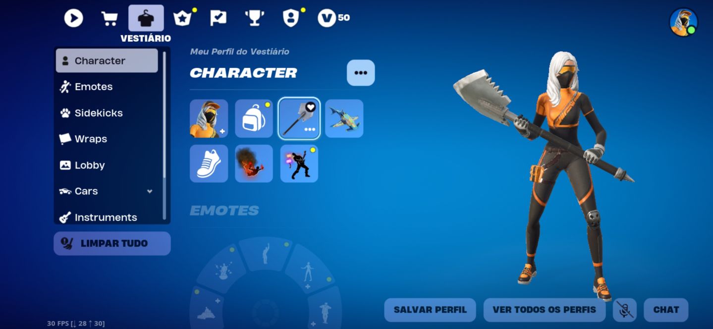 CONTAS DE FORTNITE TRYHARD E BARATA (PREÇO NEGOCIÁVEL)