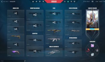 CONTA CHAMPIONS 2024, KARAMBIT RGX E SUBLIME, FACA KURONAMI, SKINS TRYHARDS, ETC